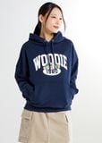  Áo Hoodie SPAO [Nữ] - Woody Hooded Pullover Navy - SPMHE49G51 