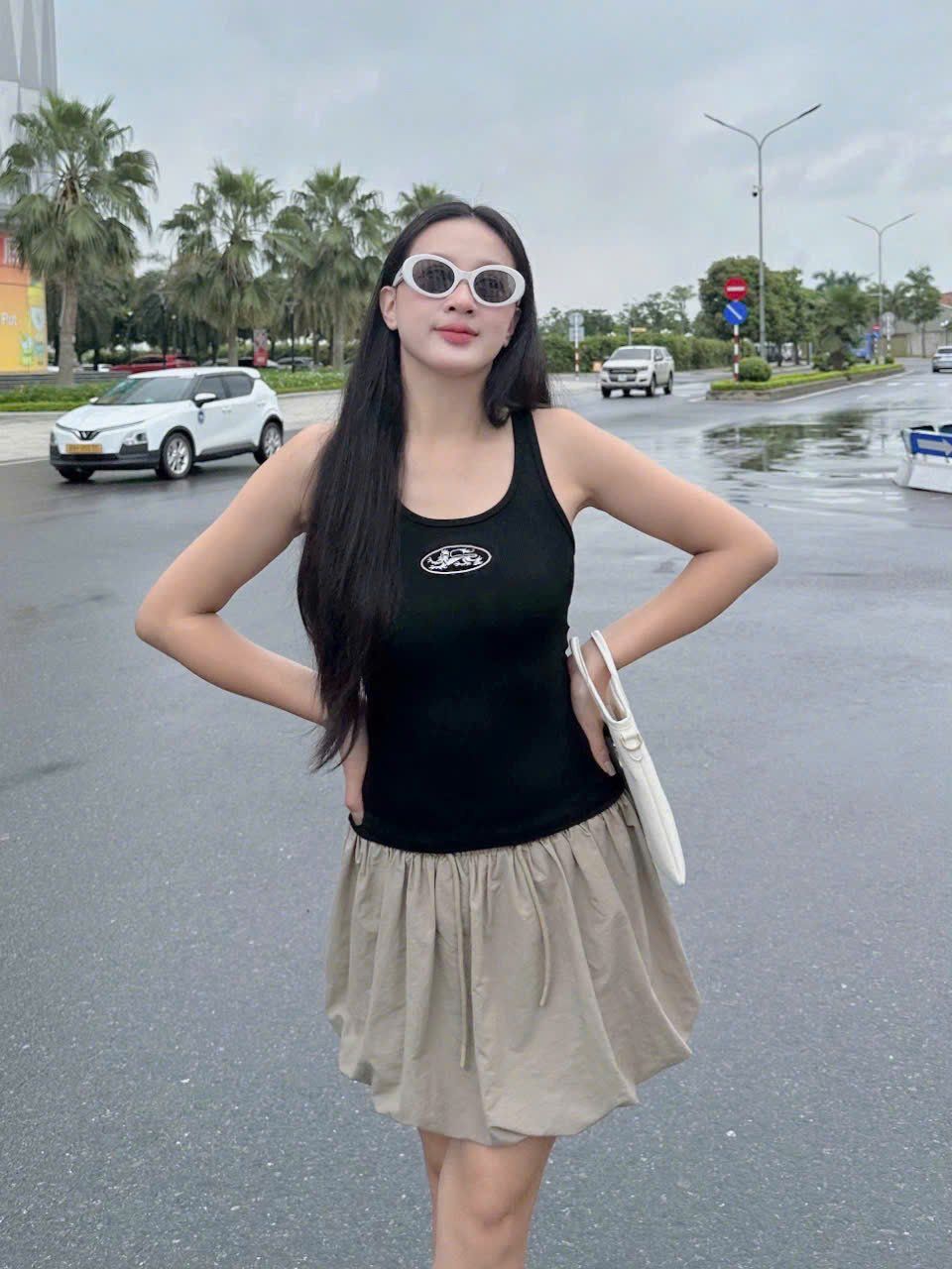  Áo Tanktop [Unisex] Badblood - [w-tnk25-012] Mystic Tank Slim Fit Black 