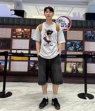  Áo thun Life Work [Unisex] - Duffle Bag Hipdog Applique Short Sleeve T-Shirt - LW252TS428 