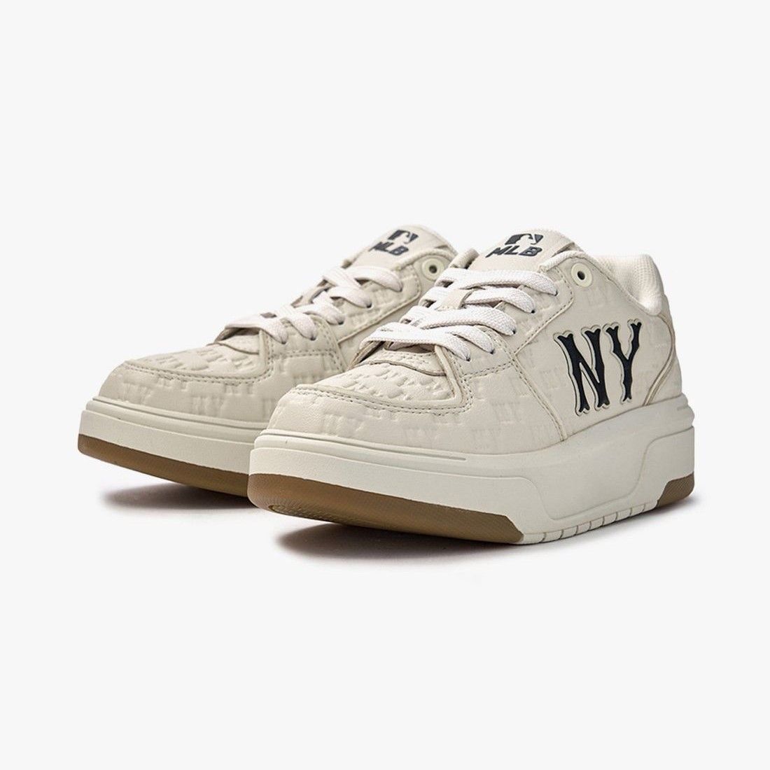  Giày MLB Chunky Liner Embo Mono Cooperstown Ny Yankees - 3ASXE015N-50CRS 