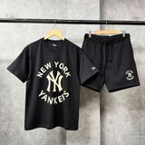  Áo Thun New Era - [Unisex] NY Yankees Basic Front Logo T-shirt 