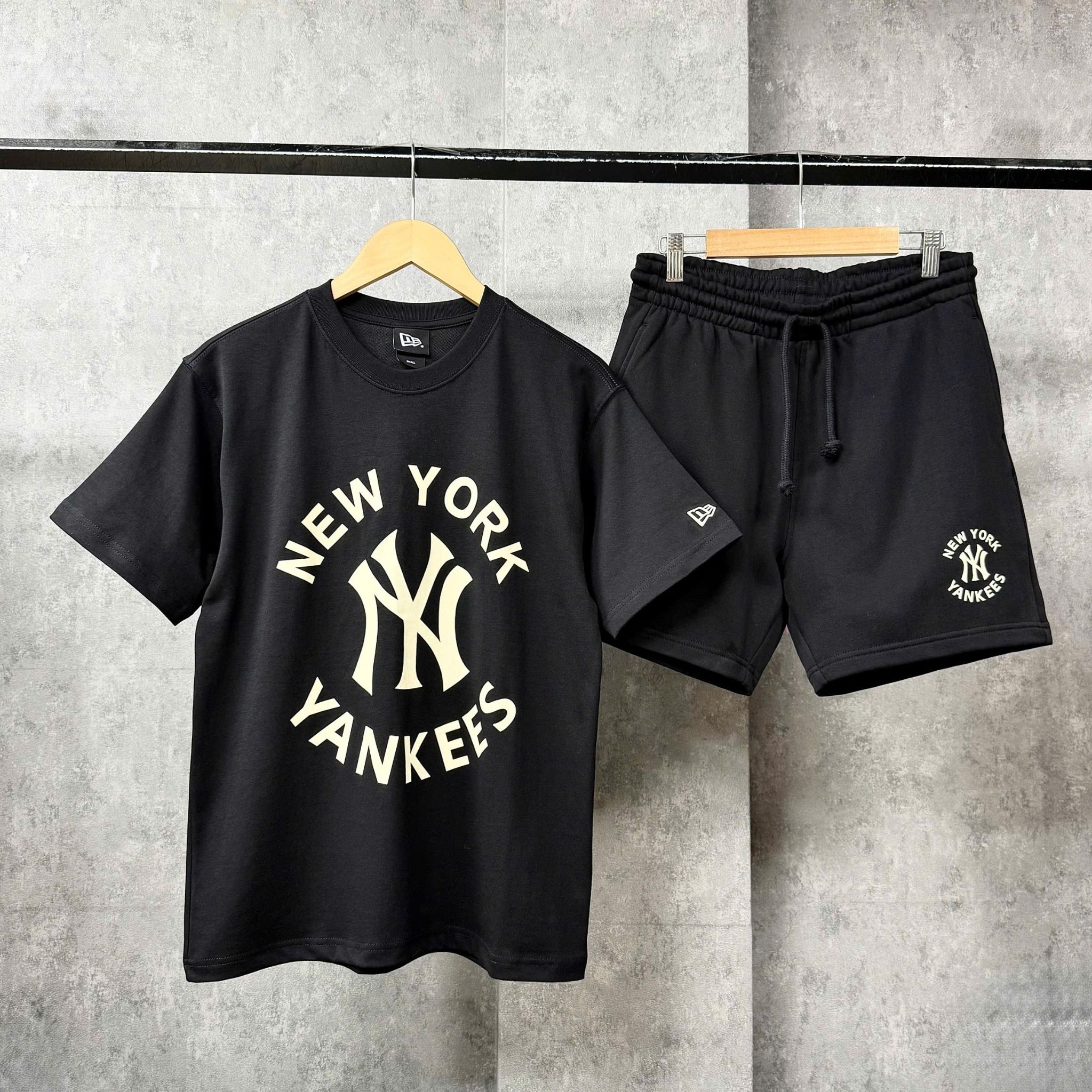  Áo Thun New Era - [Unisex] NY Yankees Basic Front Logo T-shirt 