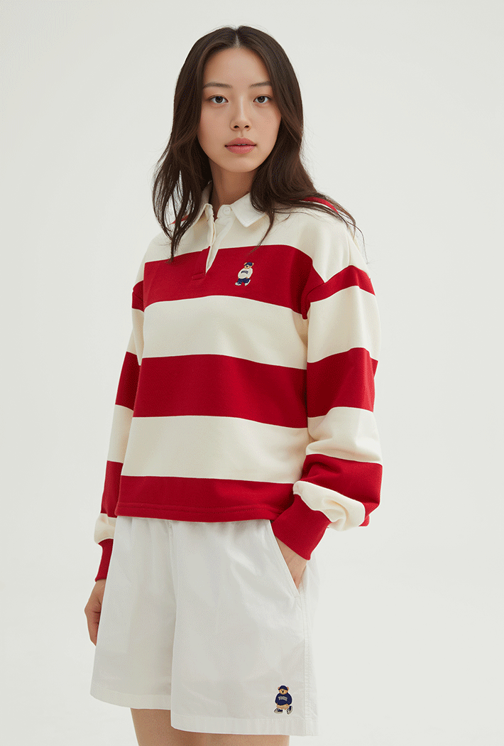  Áo Sweater SPAO - (Woody) Rugby Sweatshirt - SPMWE49C50 