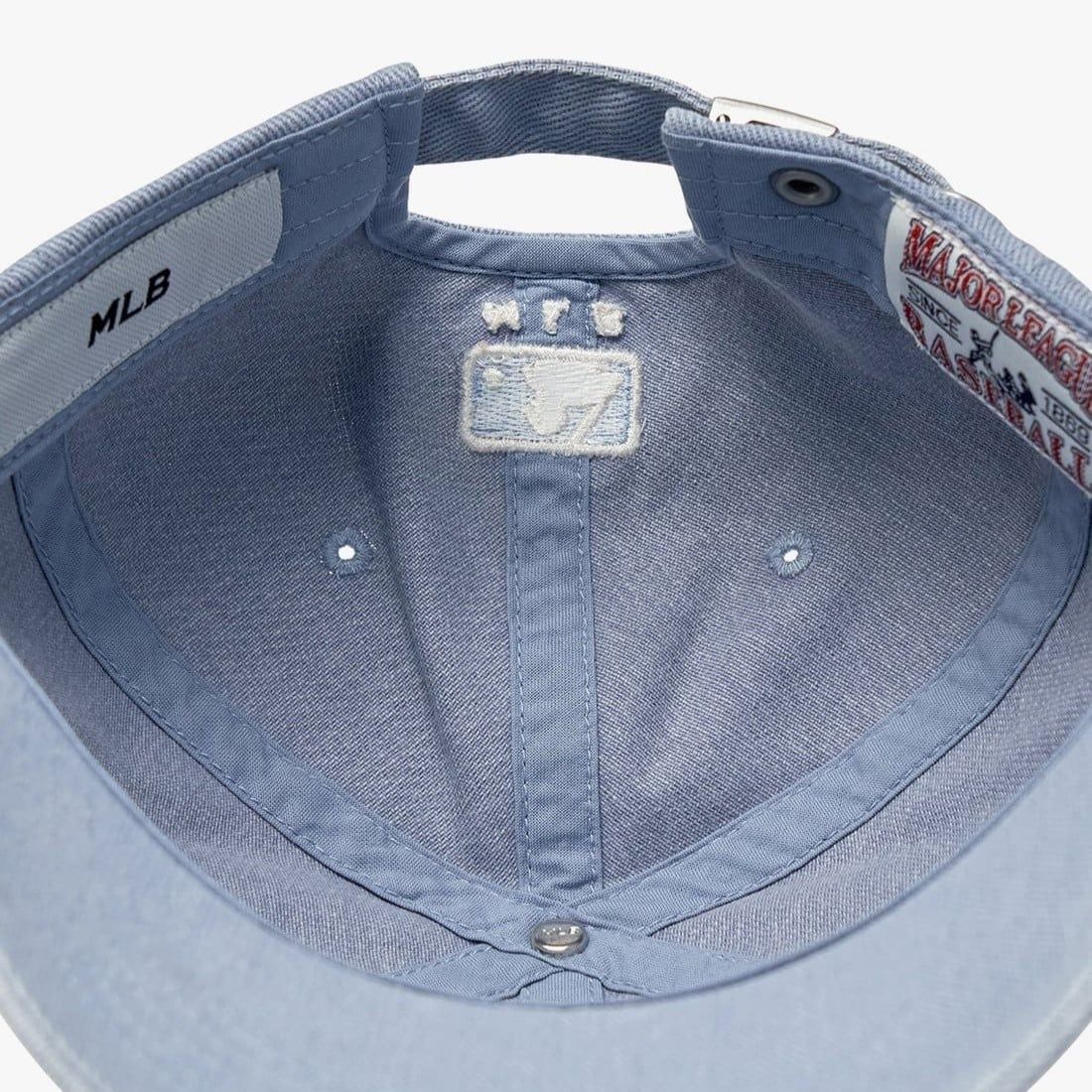  Nón MLB Basic Washed Unstructured Ball Cap NY Blue 3ACPVV14N-07SBS 