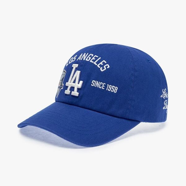 Nón MLB Korea - [Unisex] Vintage Patch LA Dodgers - 3ACPB175N-07BLS