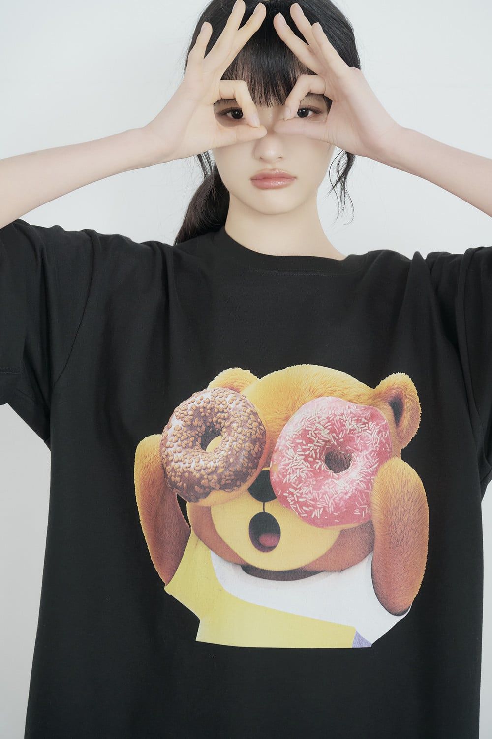  Áo thun ADLV - Acmé de la vie  AC Bear Baby Face Donut 
