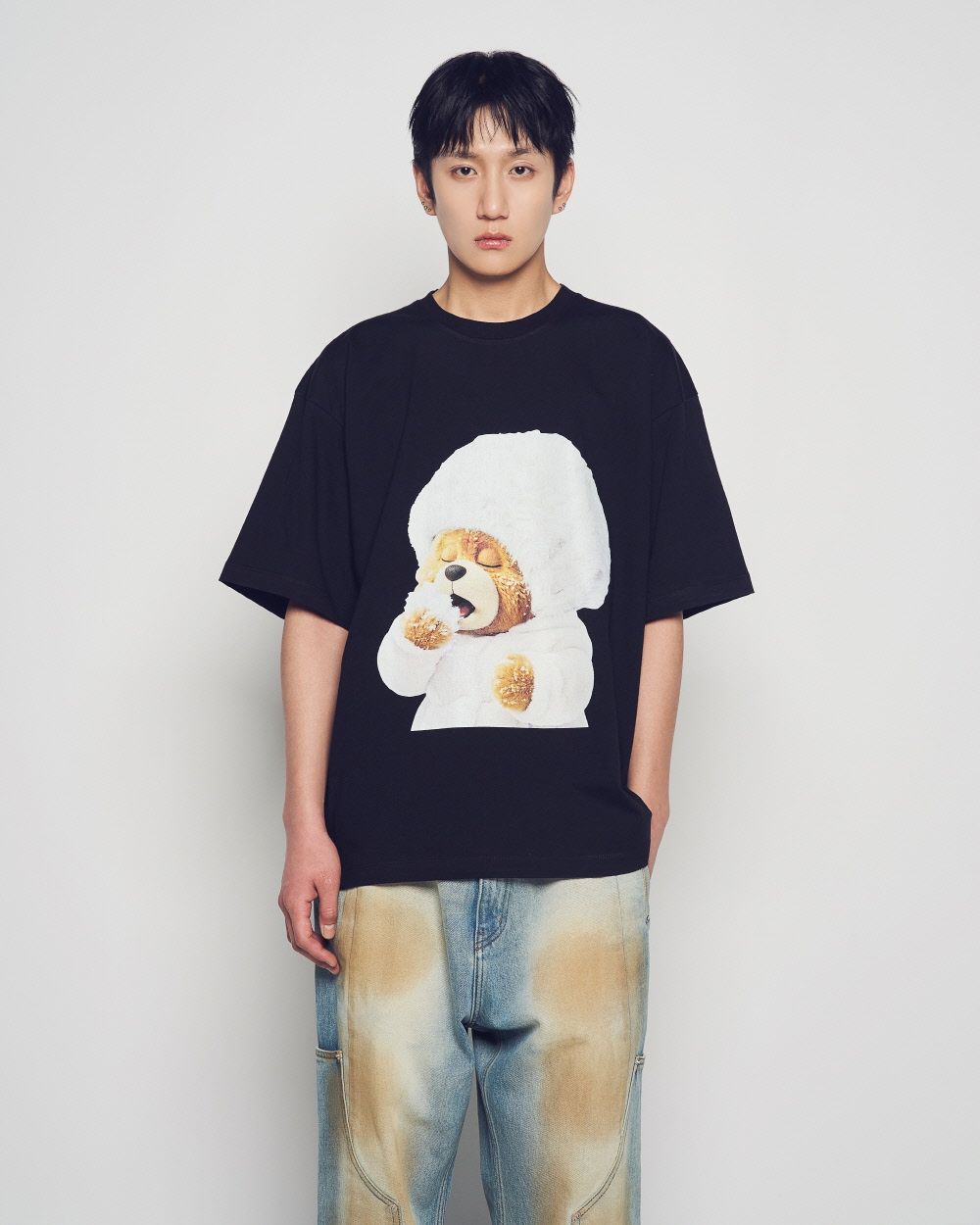  Áo thun ADLV - Acmé de la vie  AC Bear Baby Face Snow 