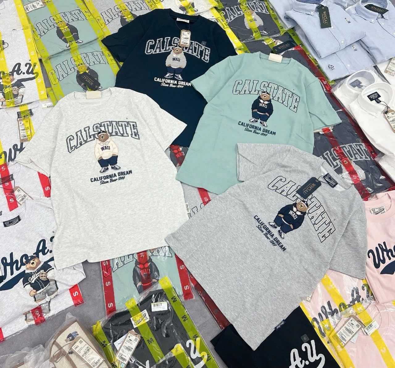  Áo Thun WHOAU [Unisex] - Steve Patch - WHRAF2353U 