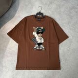  Áo thun Life Work [Unisex] - Duffle Bag Hipdog Applique Short Sleeve T-Shirt - LW252TS428 