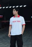  Áo Thun Polo New Era - [Unisex] NY Yankees Basic White/Red 