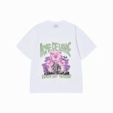  Áo thun [Unisex] ADLV - Acmédelavie AC Bear Halloween White 