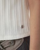  Set Polo Whoau [Nữ] Summer Eyelet Jacquard - WHAAG2551F / WHTMG2551F 