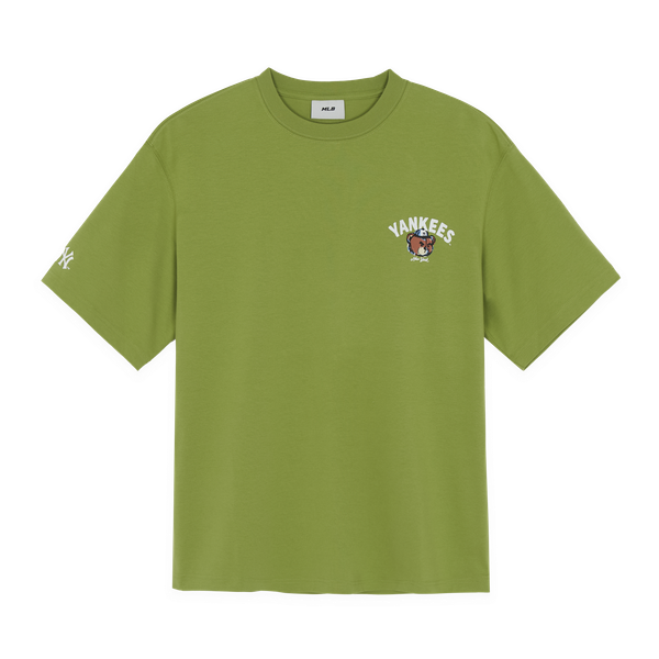 Áo thun MLB - [Unisex] NY Yankees Oversized Mega Bear Back Graphic - 3ATSE0263-50OLS