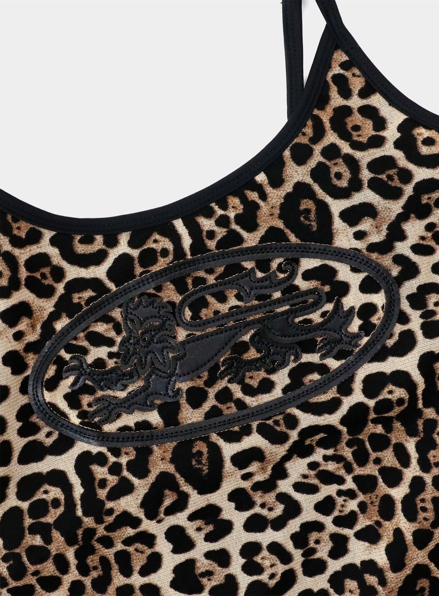  Váy [Nữ] Badblood - [w-drs25-002] Mystic String Mini Dress Brown Leopard 