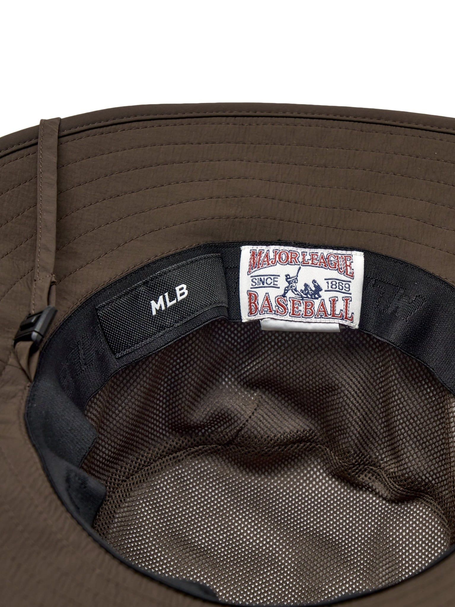  Nón Bucket MLB - [Unisex] Lightweight Nylon Wide Safari NY - 3AHTB056N-50BRD 
