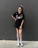  Áo Thun New Era - [Unisex] LA Dodgers Mini Peach Blossom White T-Shirt - 15565227 