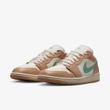  Giày Nike - Air Jordan 1 Low Light Brown DC0774-130 