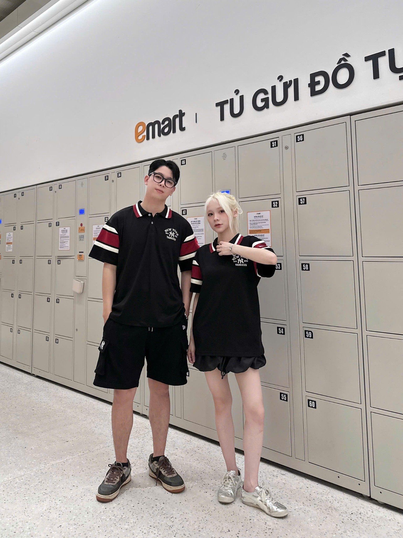  Áo Thun Polo New Era - [Unisex] NY Yankees White Red Arm Line - 15588907 