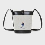  Túi Xách Whoau - Steve Canvas Cross Bag Black - WHBGG2222A 