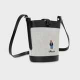  Túi Xách Whoau - Steve Canvas Cross Bag Black - WHBGG2222A 