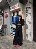  Áo thun LifeWork [Unisex] - Hipdog Hooded Applique Short Sleeve T-shirt - LW262TS104 