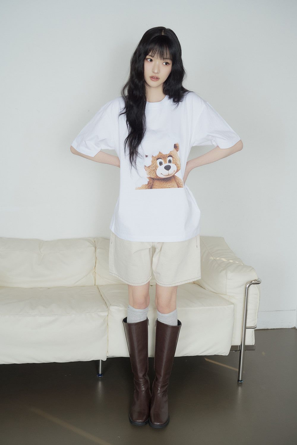  Áo thun ADLV - Acmé de la vie  AC Bear Baby Face Bubble 