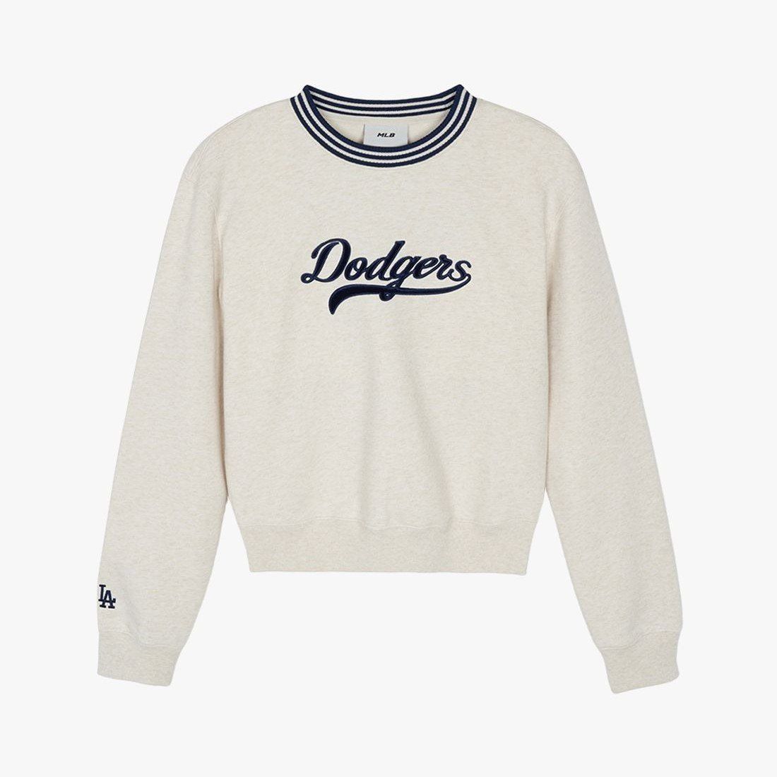  Áo Sweater [Nữ] MLB Korea - Varsity Cursive NY Yankees - 3FMTV0344-07OTS 