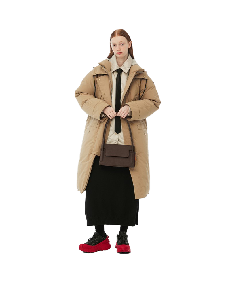  Túi Xách FindKapoor Korea - Marty Bag 26 Chamude - Dark Brown 