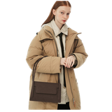  Túi Xách FindKapoor Korea - Marty Bag 26 Chamude - Dark Brown 