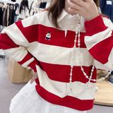  Áo Sweater SPAO - (Woody) Rugby Sweatshirt - SPMWE49C50 