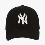  Nón MLB Korea - Curved Black New York Yankees - 3ACP6601N-50BKS 