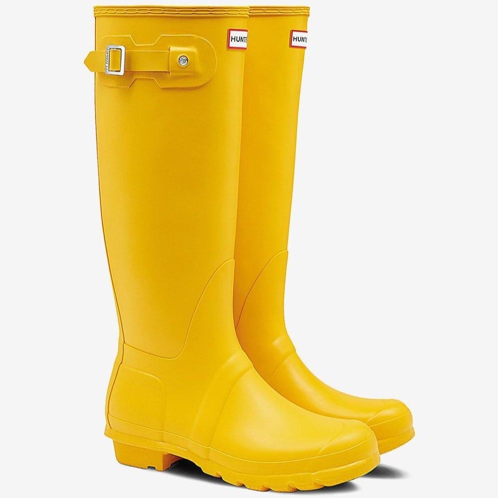  Giày Boots Hunter - Women's Original Tall Rain Boots Yellow 