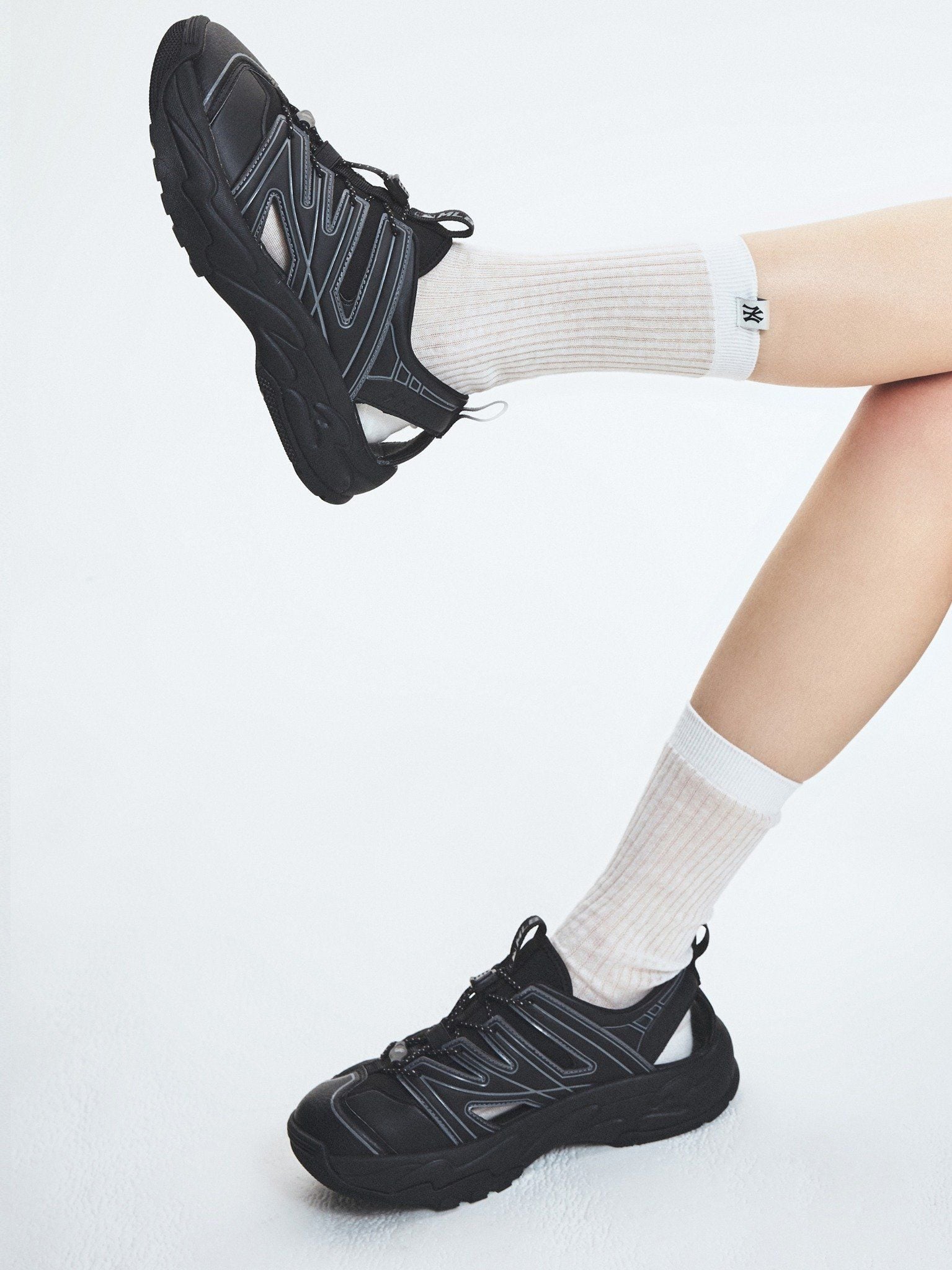  Giày MLB Korea - Big Ball Chunky Field Mask NY Yankees - 3ASDC0153-50BKS 