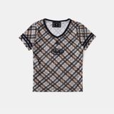  Áo Thun [Unisex] Badblood - [w-tee25-111] 91 V-neck Jersey T-shirt Beige 