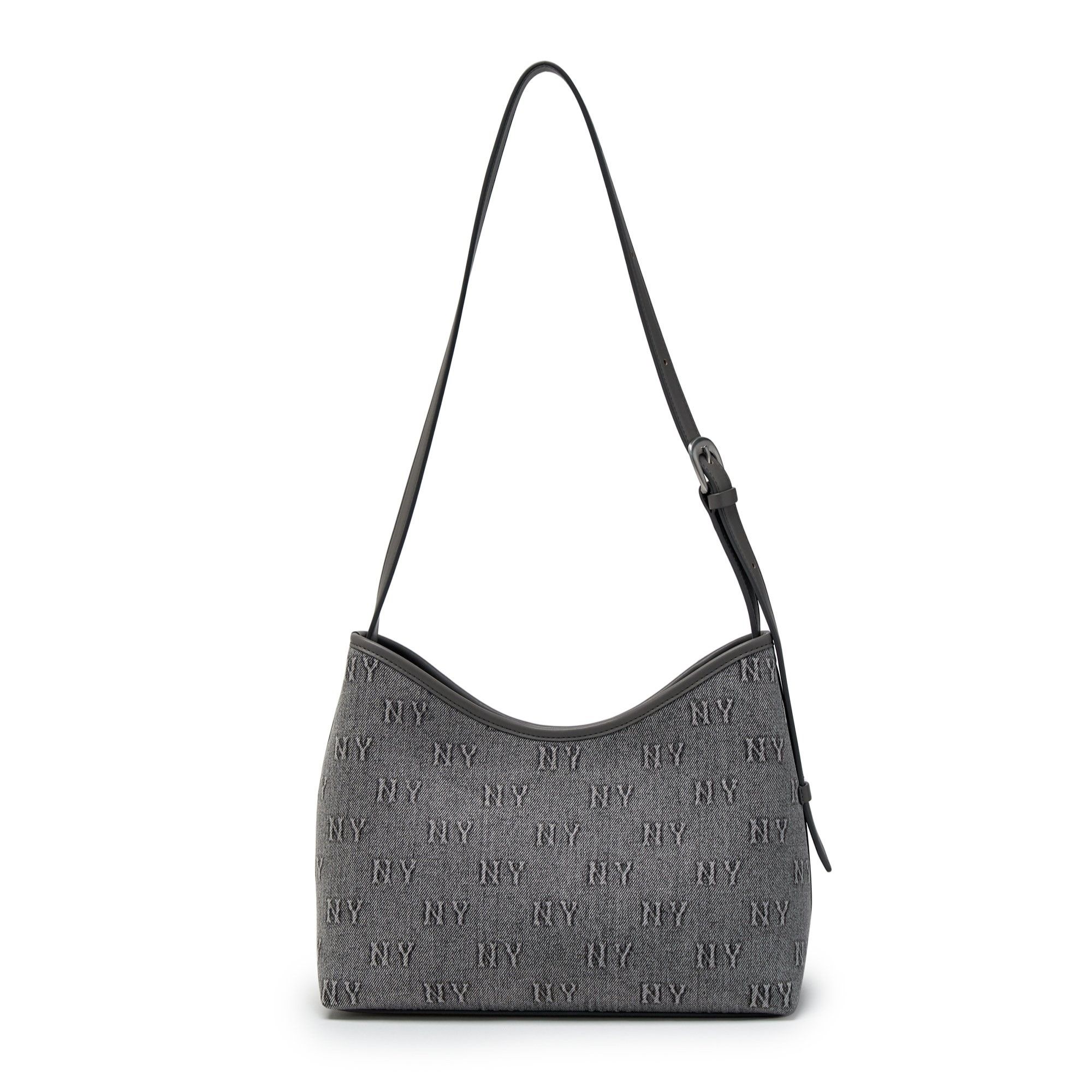  Túi Xách MLB - Classic Monogram Denim Embossed Bucket Bag NY - 3ABMMD16N-50CGL 