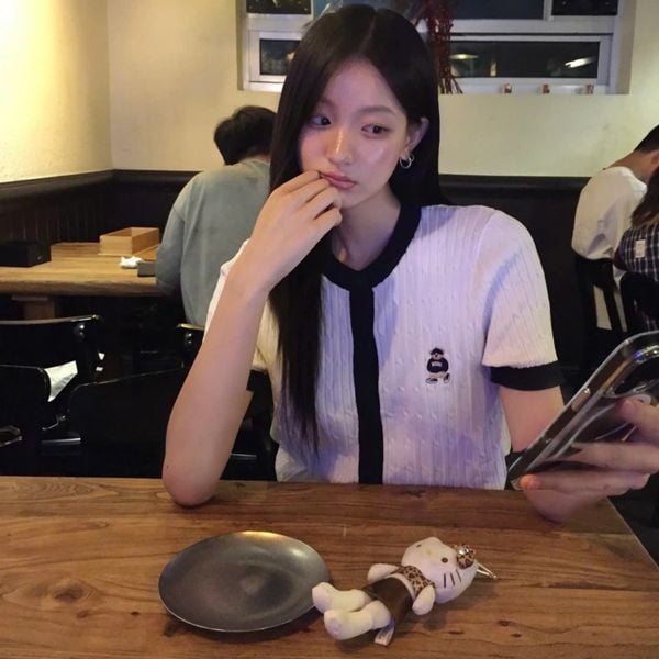  Áo Thun Len SPAO [Nữ] - Woody Cable Crop Cardigan White - SPCKF24G51 