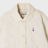  Áo Khoác Whoau [Nữ] - Steve Collar Quilting - WHJJG4954F 