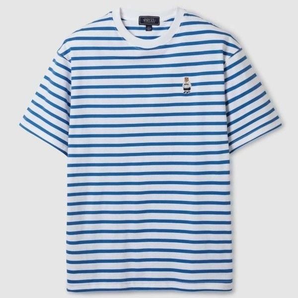  Set Áo Thun WHOAU [Unisex] - Steve (2PACK) Stripe T-shirts - WHRSE2352U 