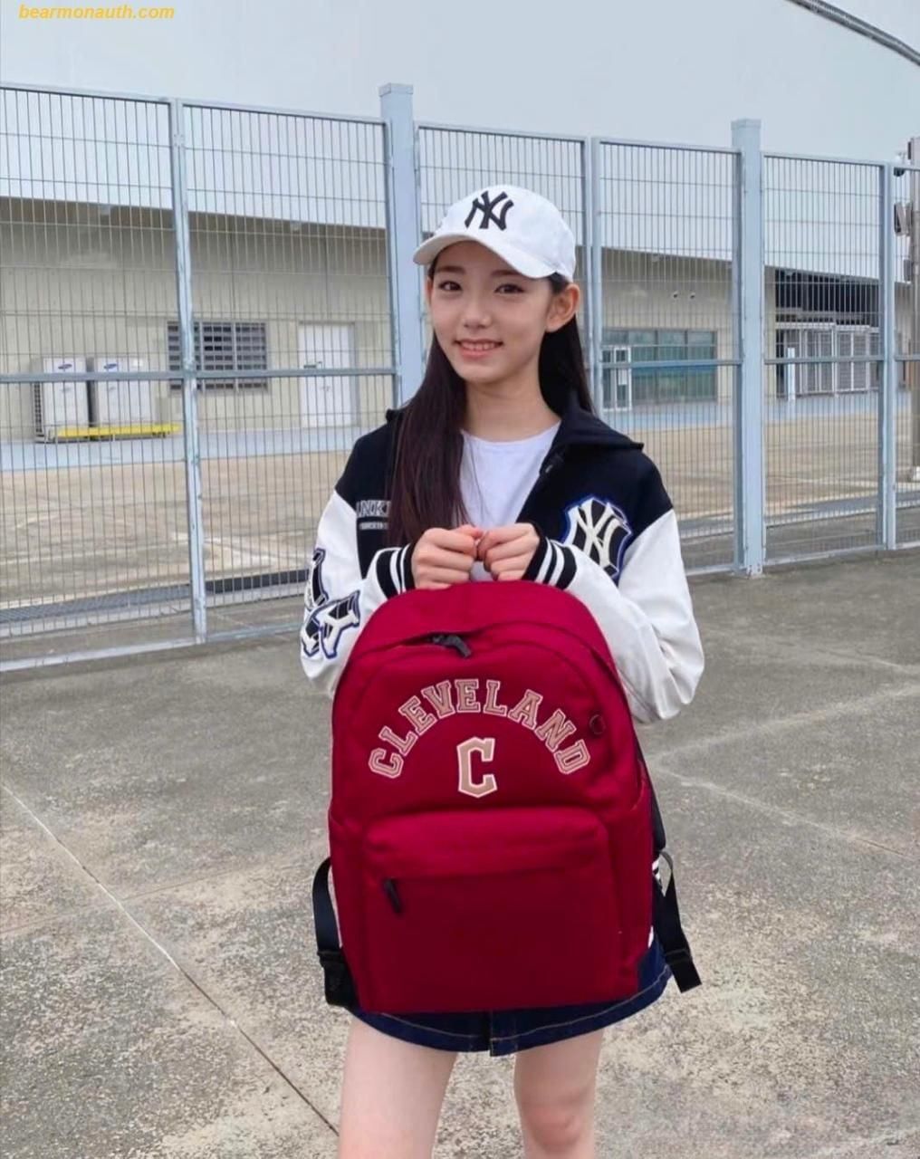  Balo MLB Korea Varsity Cleveland - 7ABKBV13N-45WID 