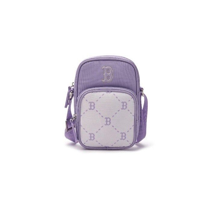  Túi Phone MLB Diamond Monogram Mini Crossbody Bag NY - 7ACRMD25N 