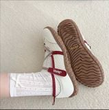  Giày Jeep Mary Jane - [Nữ] Outdoor Shoes Women's Low Top White Red - P651W13111 
