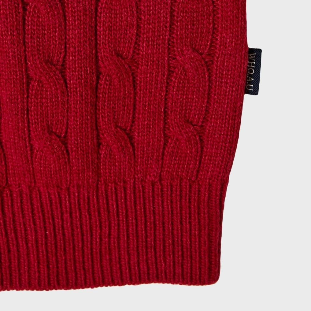 Áo Cardigan WHOAU [Nữ] - Steve Cable Cardigan - WHCKG4911F 