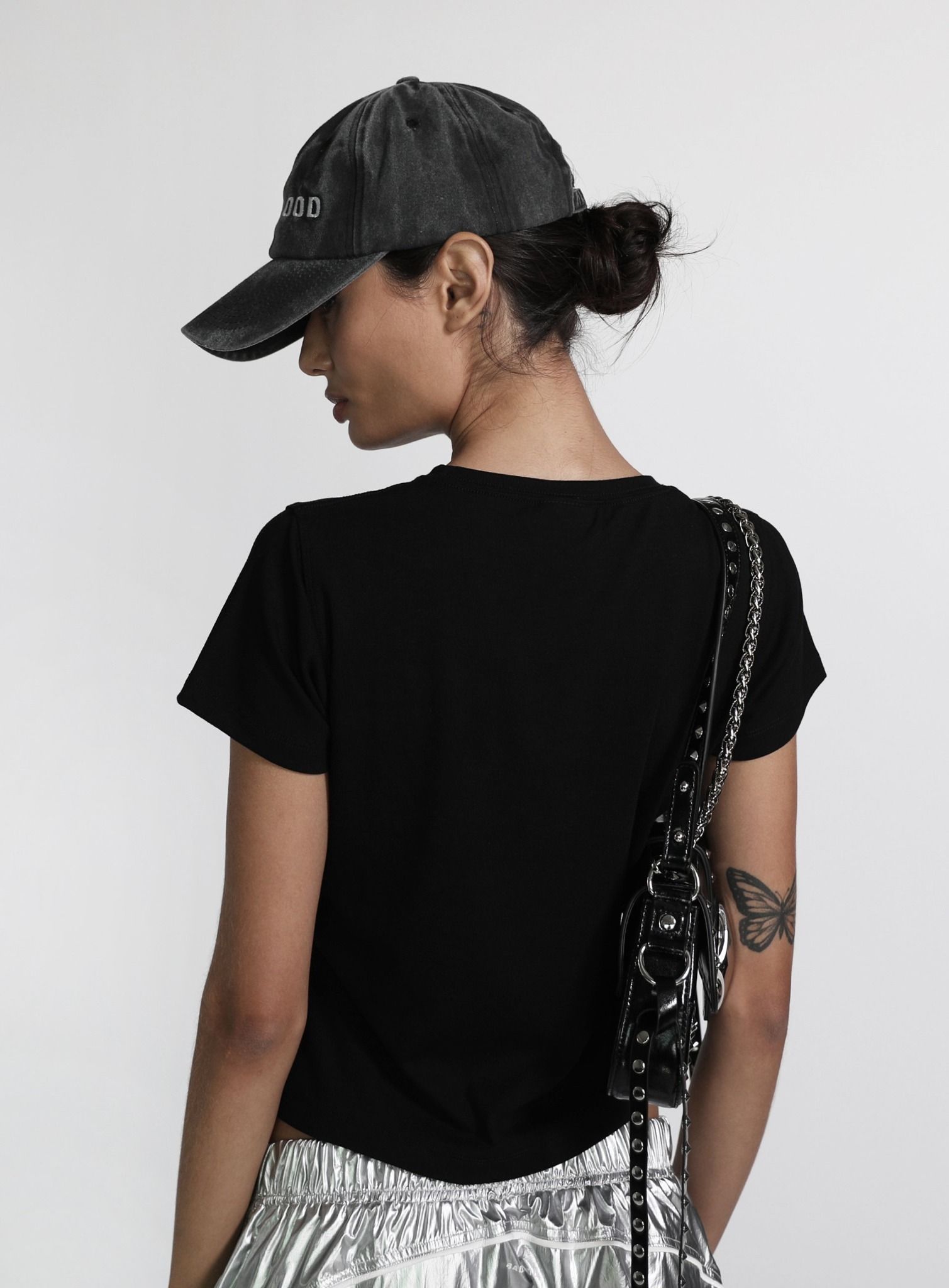  Nón Badblood - [w-hat23-002] Vintage Logo Ball Cap Charcoal 