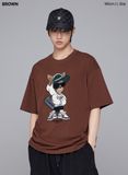  Áo thun Life Work [Unisex] - Duffle Bag Hipdog Applique Short Sleeve T-Shirt - LW252TS428 