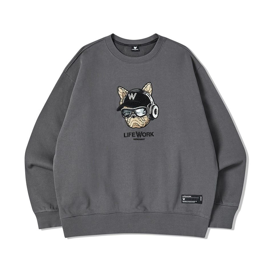  Áo Sweater Life Work - [Unisex] Headset Hipdog Fleece - LW254MT116 