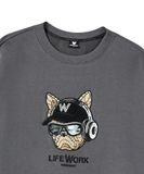  Áo Sweater Life Work - [Unisex] Headset Hipdog Fleece - LW254MT116 