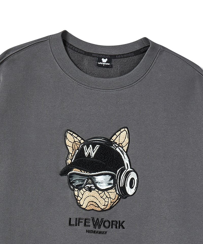  Áo Sweater Life Work - [Unisex] Headset Hipdog Fleece - LW254MT116 