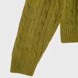  Áo Sweater Whoau [Nữ] - Steve Cable R-neck Pullover - WHKAG4921F 
