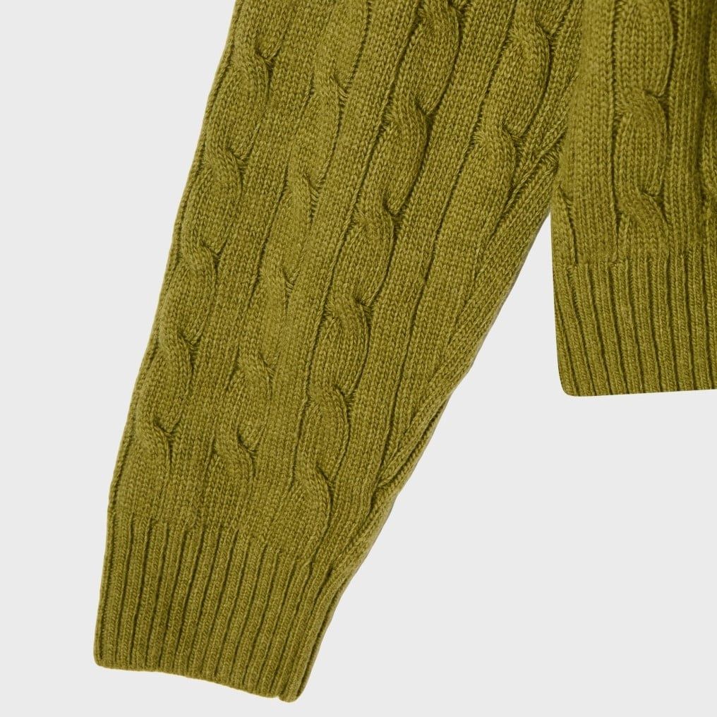  Áo Sweater Whoau [Nữ] - Steve Cable R-neck Pullover - WHKAG4921F 