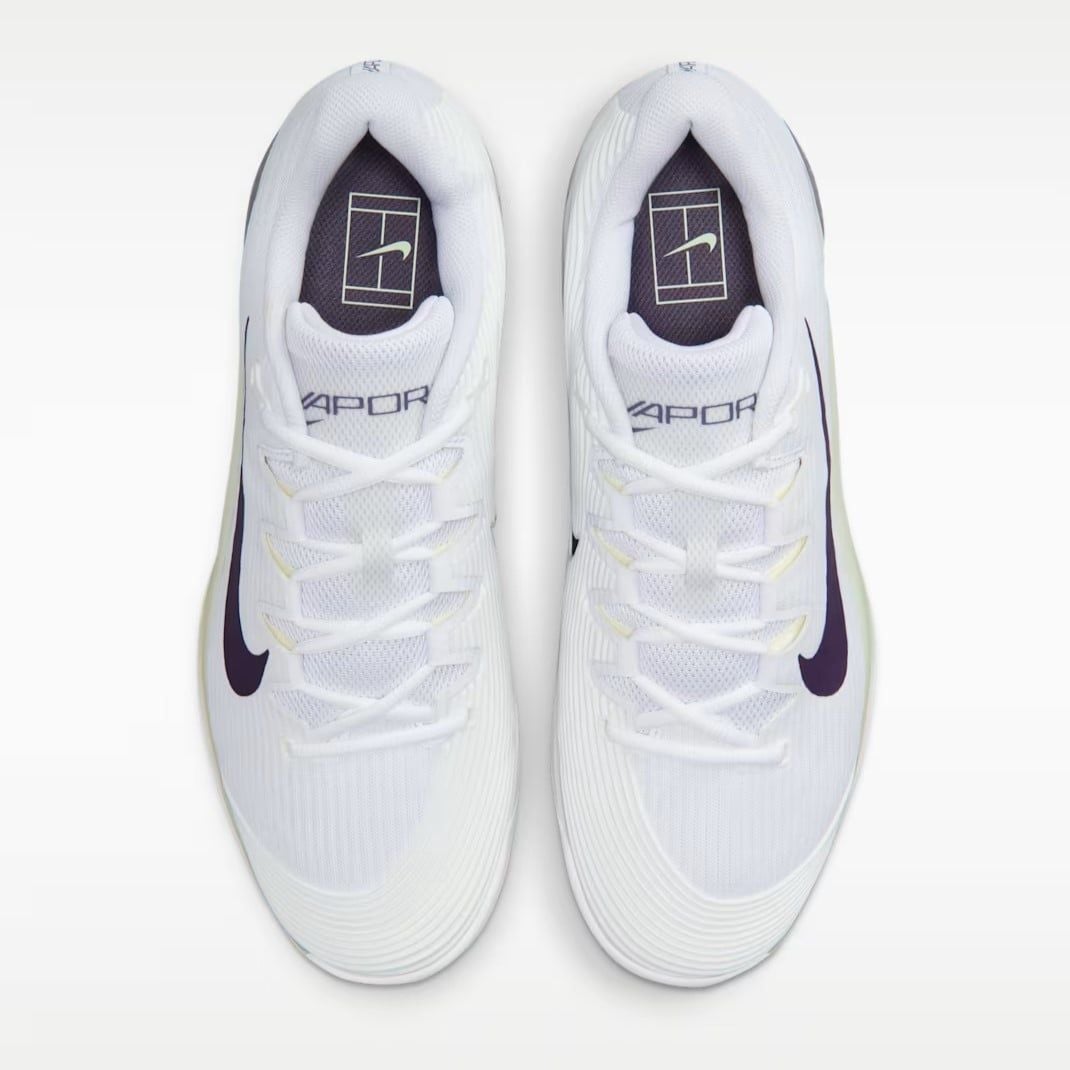  Giày Nike Zoom Vapor 12 Tennis White/Dark Raisin/Volt Tint FV5552-108 